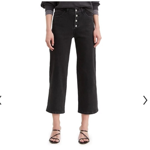 Levi's Denim - Levis Women's Levi's® Mile High Cropped Wide Leg Jeans 29
